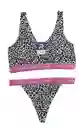 Conjunto De Sujetador Y Bragas Hilo Talla S/m Deportivos Sin Costuras Para Mujer, Ropa Interior De Algodón Calada, Sujetadores Push-up En La Espalda En U, Conjunto De Lencería Sexy Cómodo
