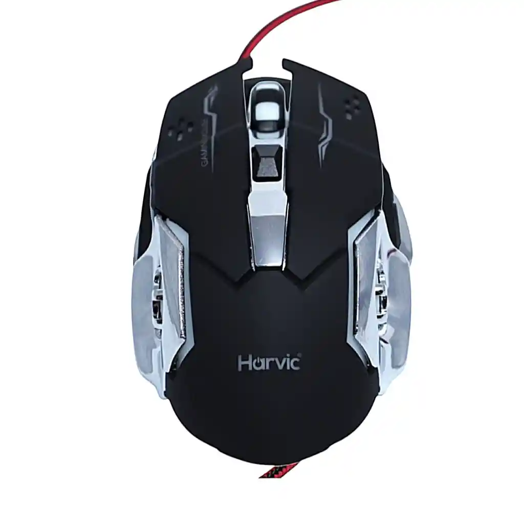 Mouse Gamer Retroiluminado Alambrico Harvic
