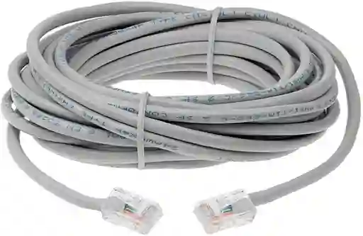 Cable De Red 10 Mts Cat6 Gris