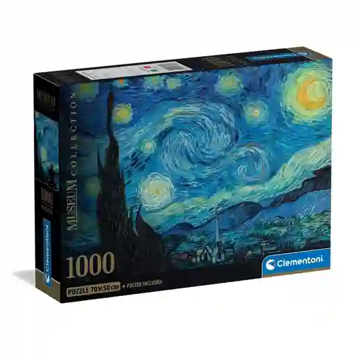 Rompecabezas 1000 Piezas Noche Estrellada Van Gogh Original