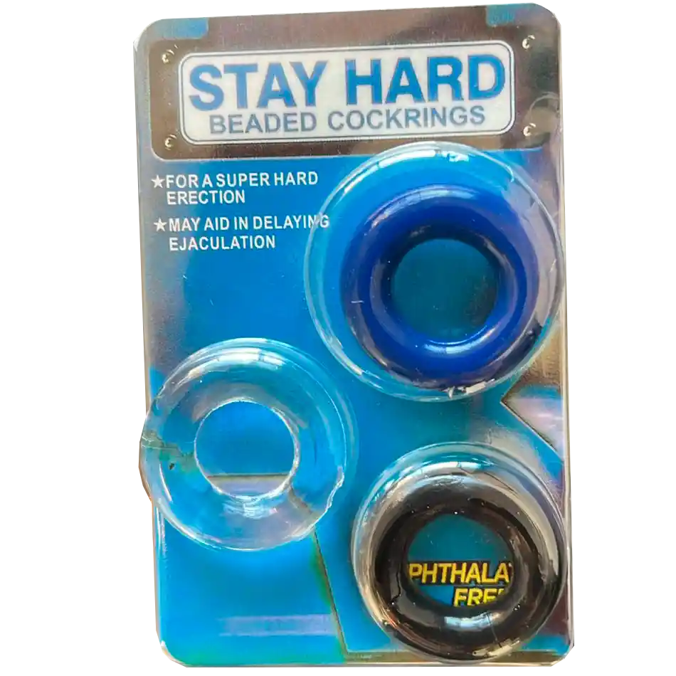 Cock Ring Anillo Del Pene X 3 Set Kit Anillos Aro