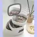 Joyero Mini 4 Niveles Gira 360 Moderno