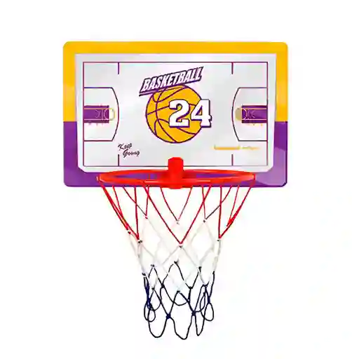 Cancha Canasta Baloncesto Basketbal Basquet Pared + Balon