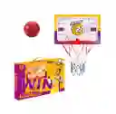 Cancha Canasta Baloncesto Basketbal Basquet Pared + Balon