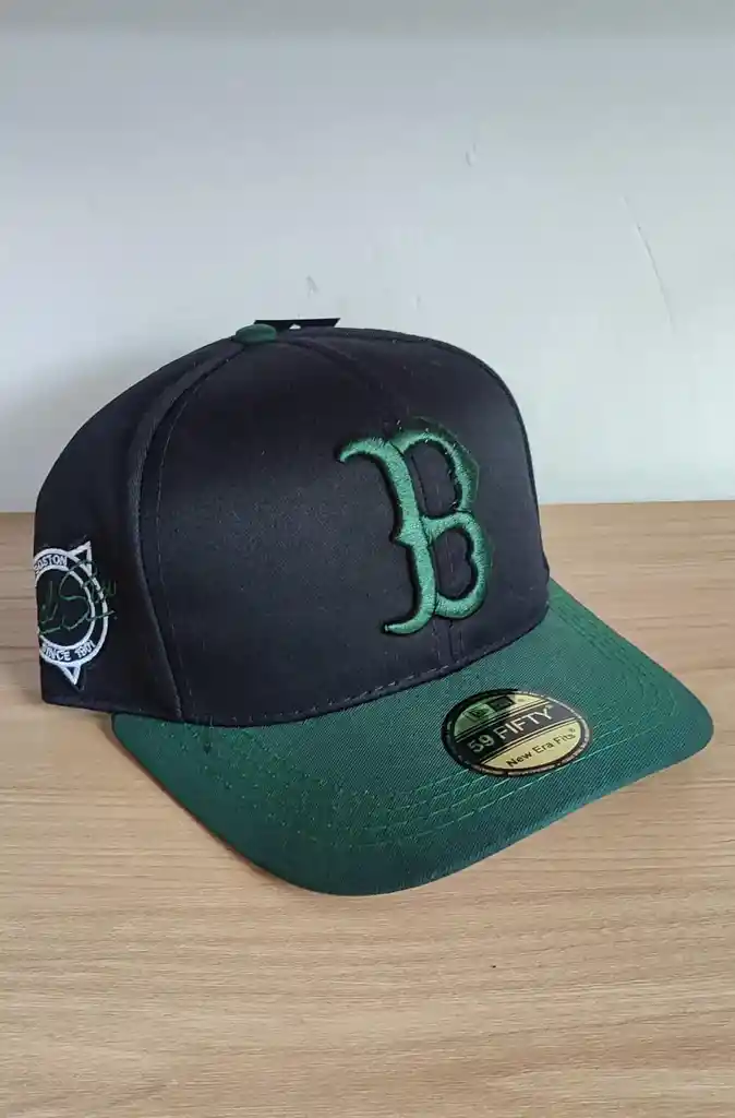 Gorra Brooklyn Dodgers – Negra Verde Olivo