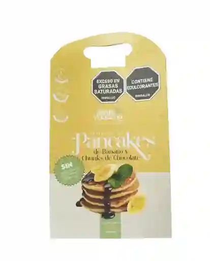Pancakes De Banano Y Chunks De Chocolate Sana Alacena 250 Gr