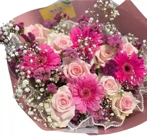 Buquet Gerberas Rosas