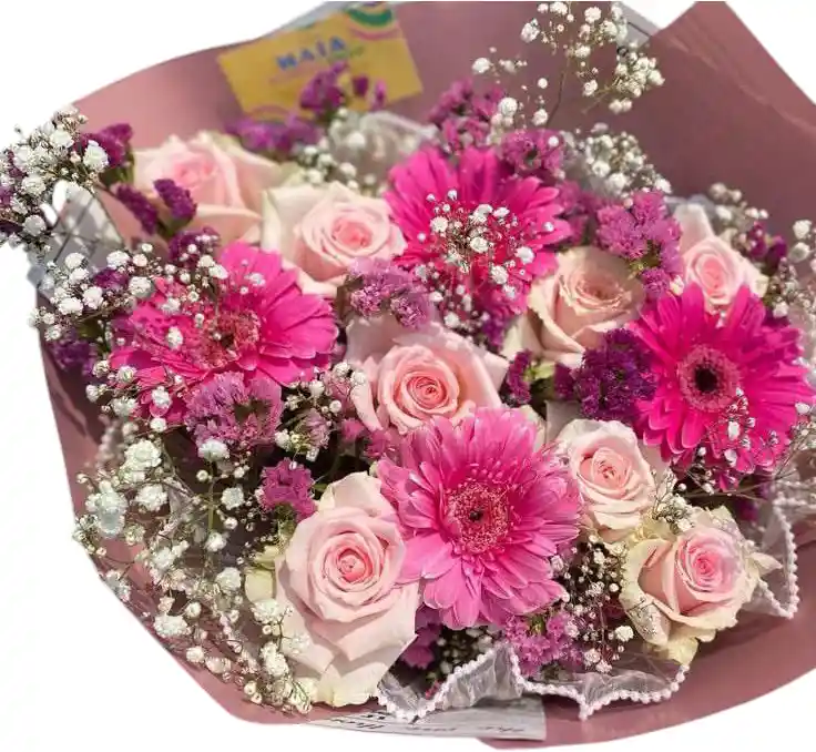 Buquet Gerberas Rosas