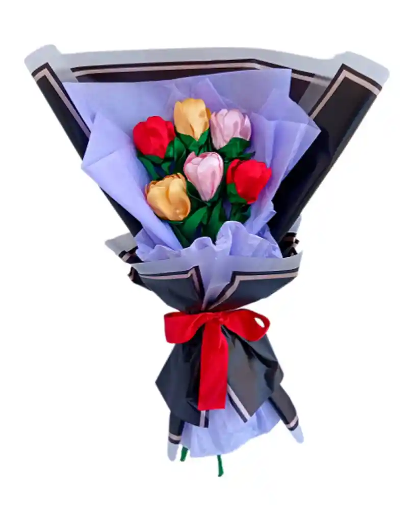 Ramo De Tulipanes Amor Eterno