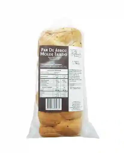 Pan De Arroz Molde Tajado Reborn 500 Gr