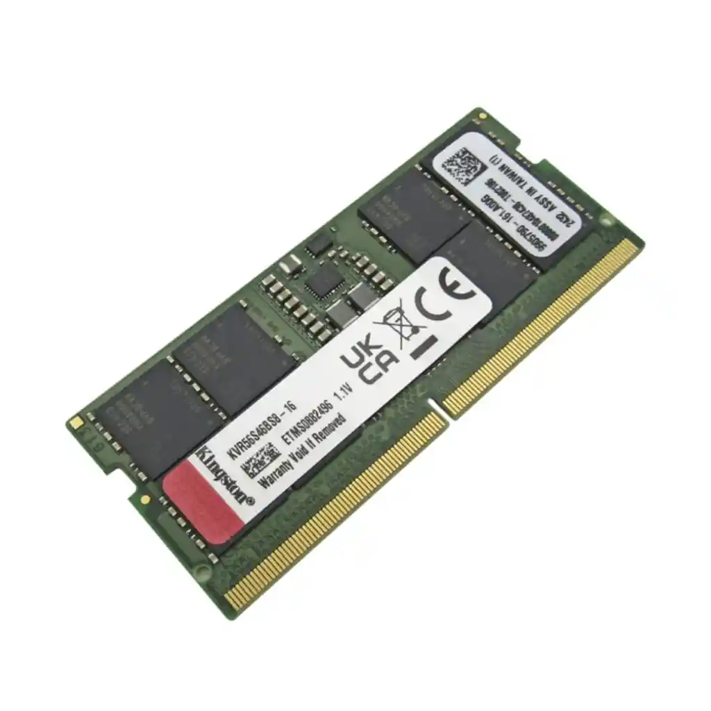 Memoria Ram Kingston 16gb Ddr5 5200mt/s Para Portátil