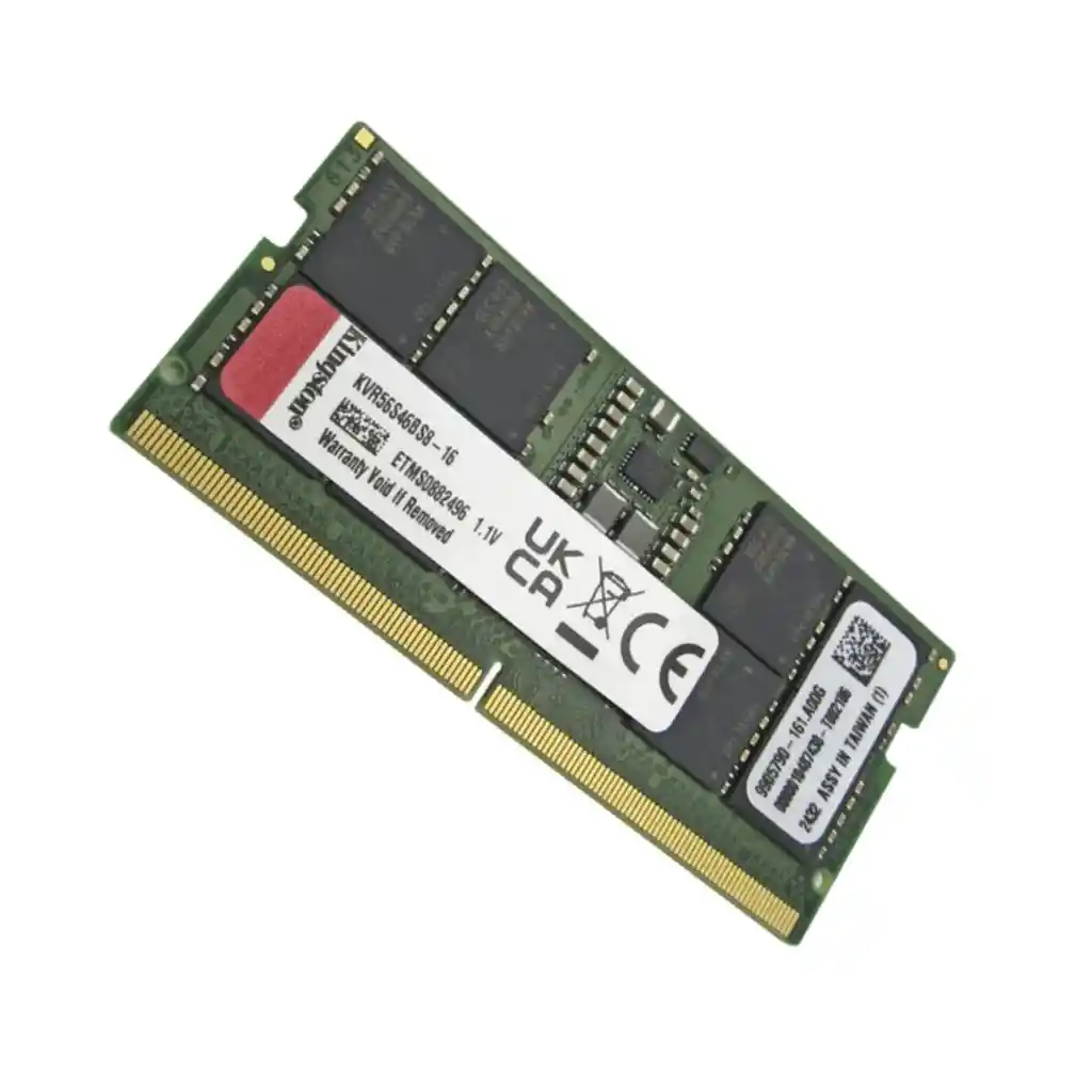 Memoria Ram Kingston 16gb Ddr5 5200mt/s Para Portátil