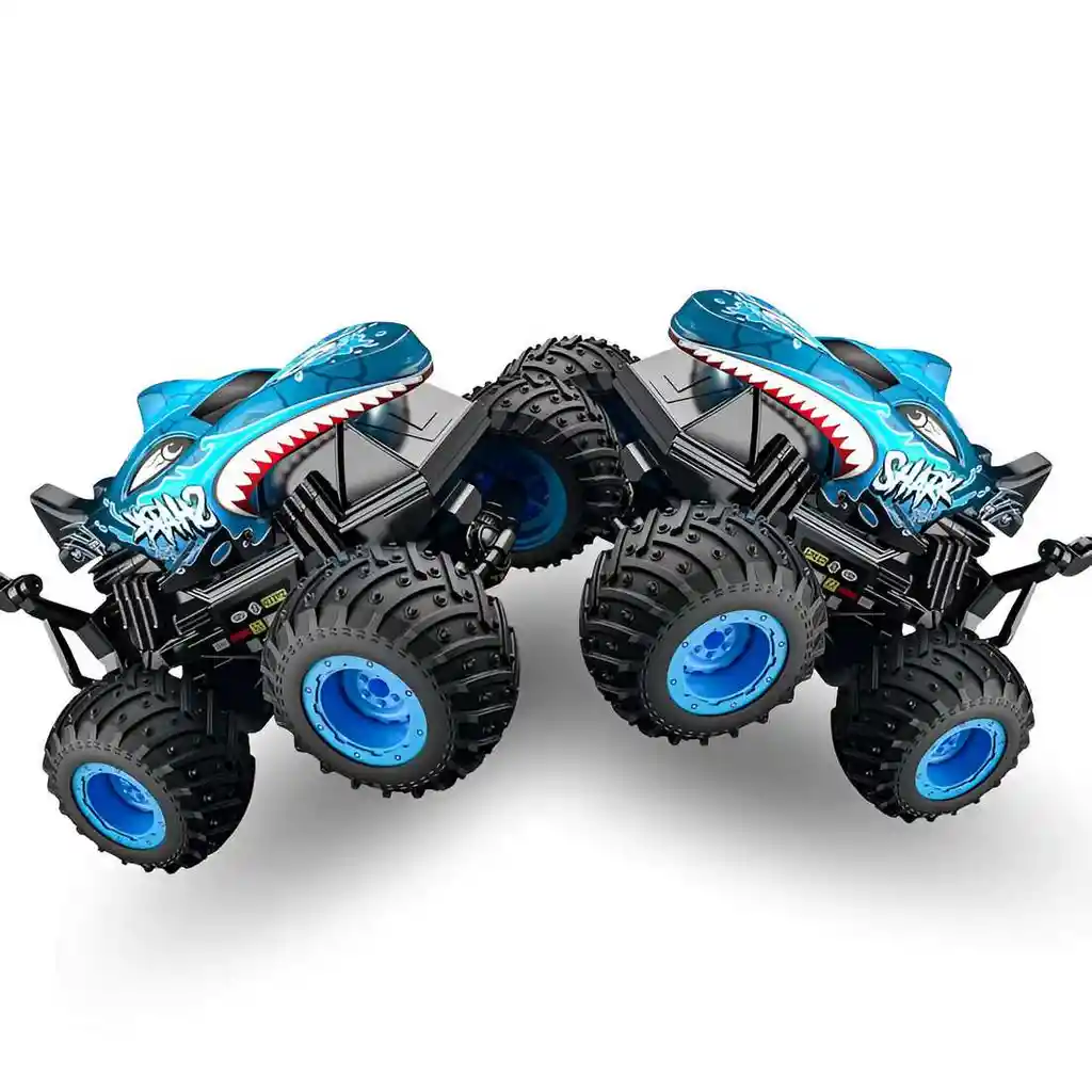 Carro Monster Tiburon Coleccionable Juguete Niños