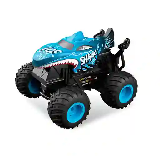 Carro Monster Tiburon Coleccionable Juguete Niños