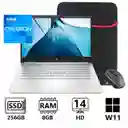 Portatil Hp 0533la Celeron Ssd 256gb Ram 8gb 14" Hd Win 11 Mas Funda Y Mouse Inalambrico