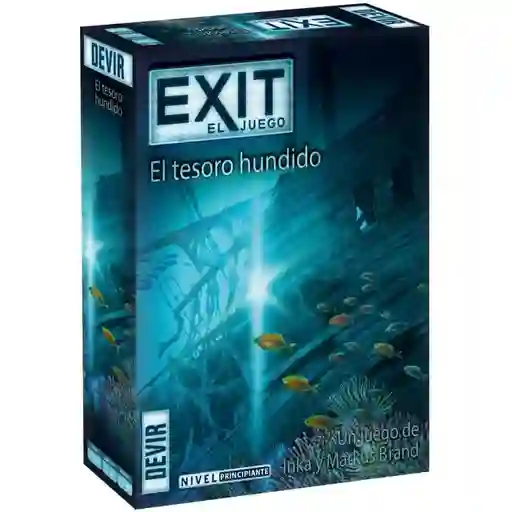 Juego De Mesa Exit El Tesoro Hundido Devir Para Adultos