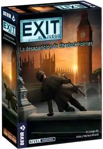 Juego De Mesa Cooperativo Exit Sherlock Holmes Devir Adultos