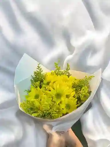 Bouquet De Margarita Amarillla.
