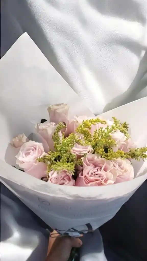 Bouquet De Rosas Rosadas.