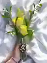 Solitario De Rosa Amarilla