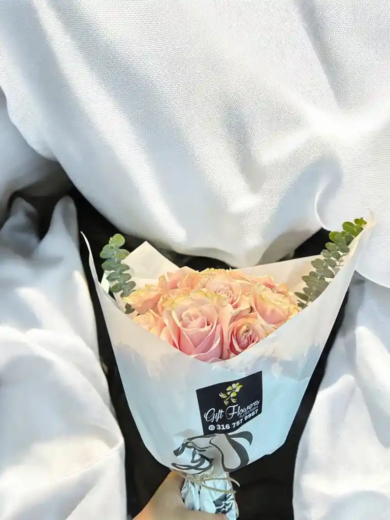 Bouquet De Rosa Rosada