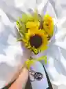 Bouquet De Girasol Con Flores De Ocoa Y Canción De La India