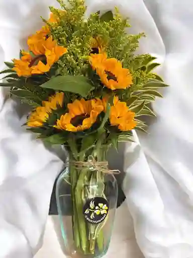 Jarron De Girasoles