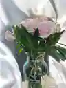 Jarron De Rosas Rosadas