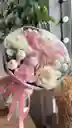 Bouquet De Hortencias Rosas Clavel