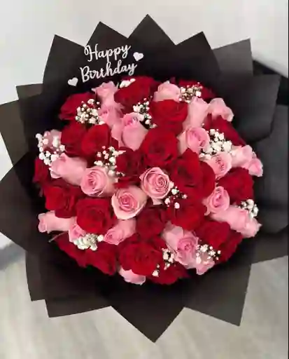Ramo Buchon De Rosas Mix