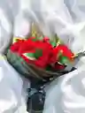 Ramo Buchon De Rosas Rojas