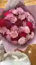 Bouquet Morado De Claveles