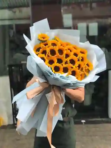 Ramo Buchón De Girasoles