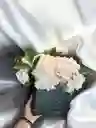 Caja Cuadrada De Hortensias