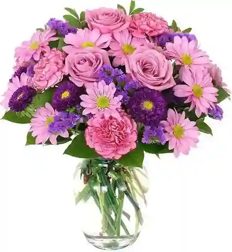 Jarron De Mix Morado
