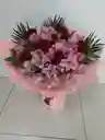Bouquet De Rosa Con Astromelia
