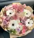 Bouquet De Gérberas Y Crisantemos