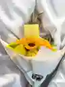 Bouquet De Rosas Amarillas Con Girasoles