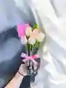 Solitario De Rosas Rosadas