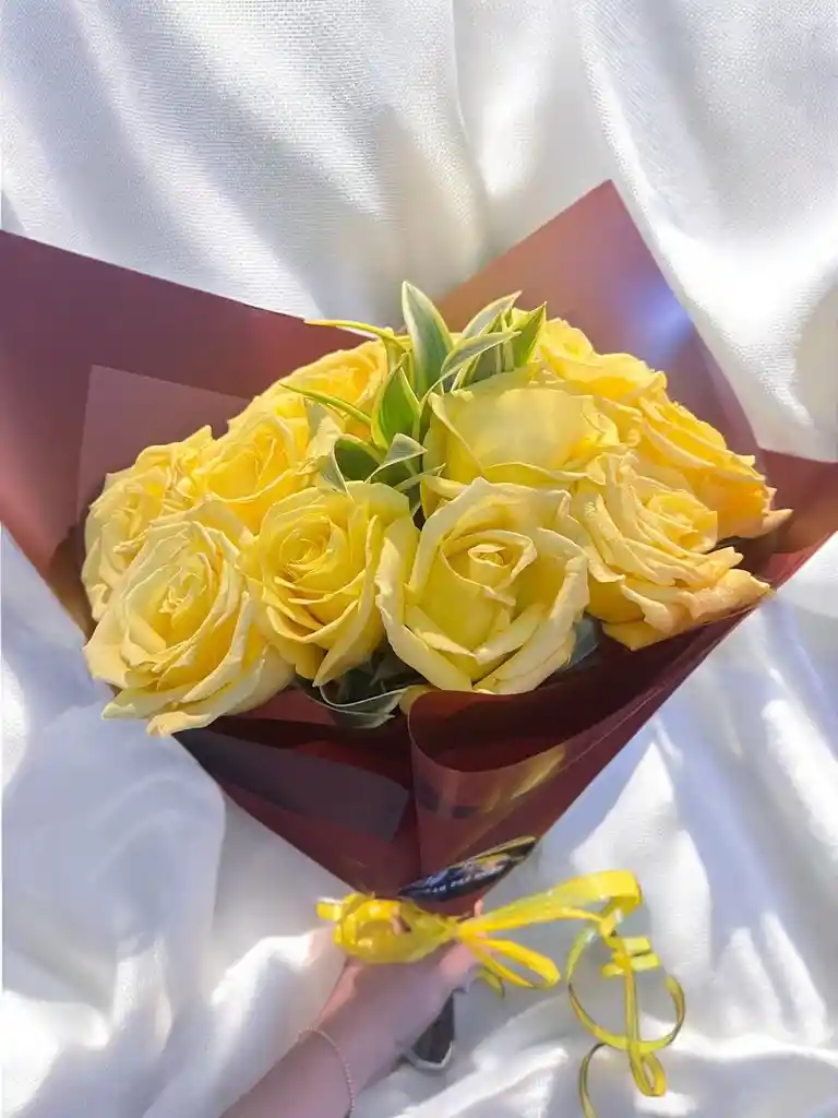 Bouquet De Rosas Amarillas