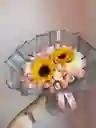 Bouquet De Rosas Mix Y Girasoles