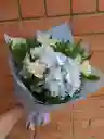 Bouquet De Hortencia Con Astromelia