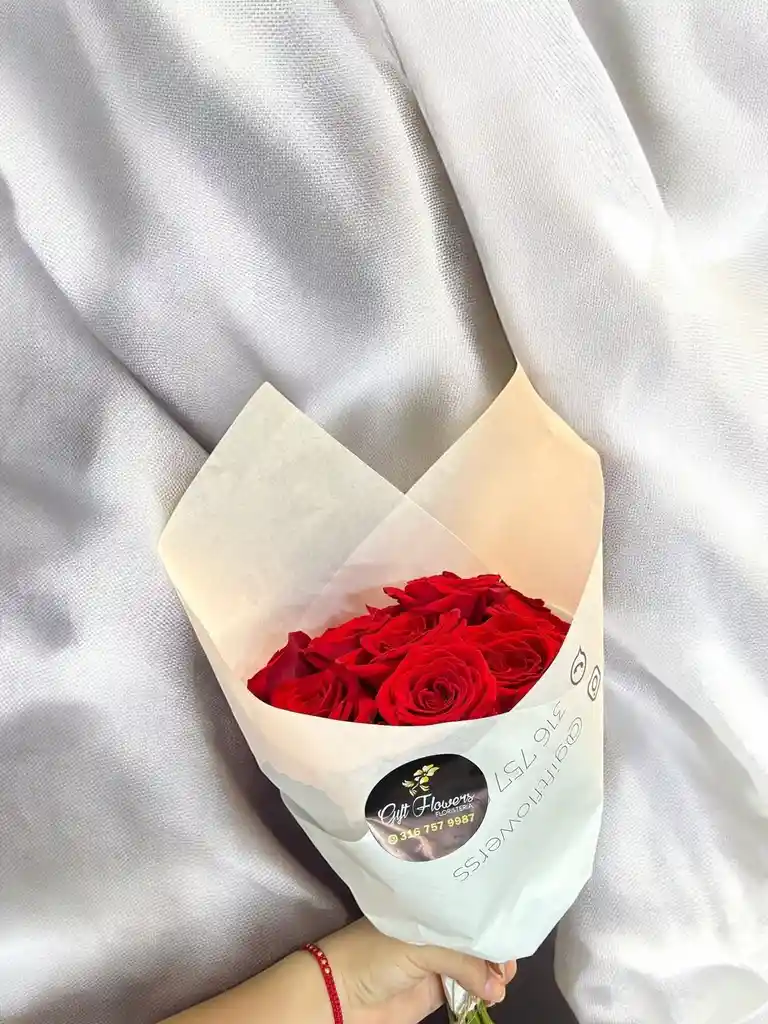 Bouquet Mini De Rosas Rojas
