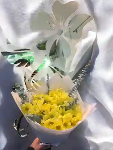 Bouquet De Margarita Amarilla