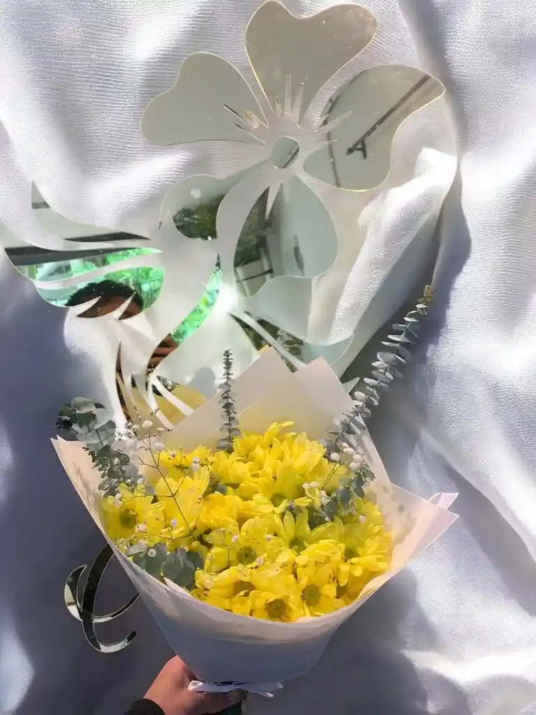 Bouquet De Margarita Amarilla