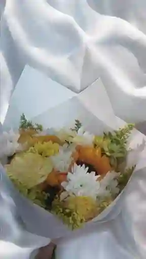 Bouquet Girasoles Y Margarita