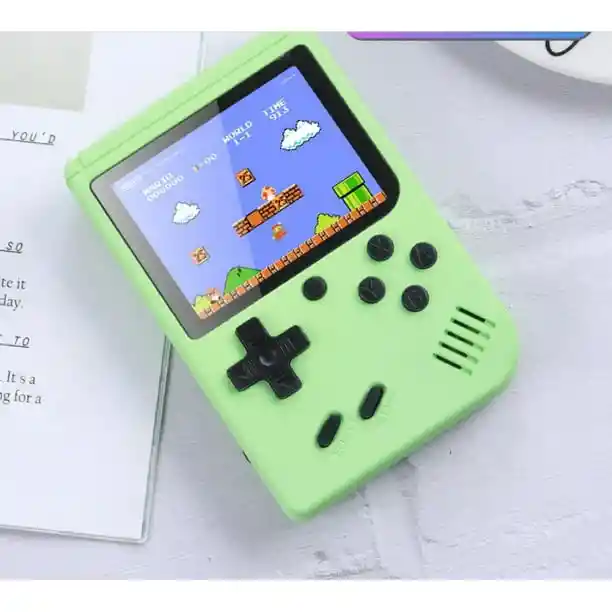 Consola De Videojuegos Retro Con 500 Juegos Clásicos Incorporados