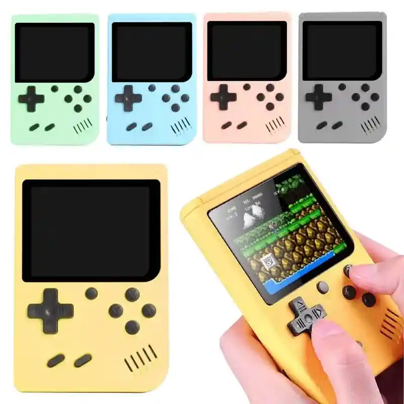 Consola De Videojuegos Retro Con 500 Juegos Clásicos Incorporados