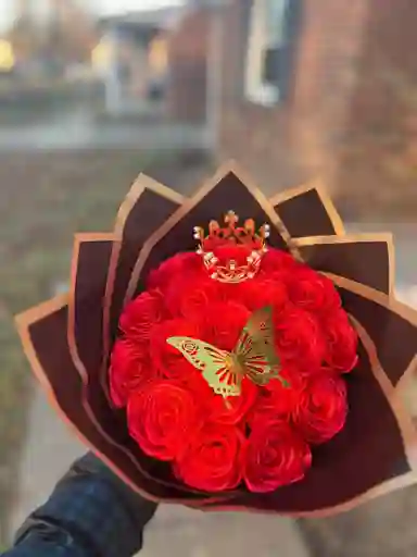 Bouquet De Rosa Roja