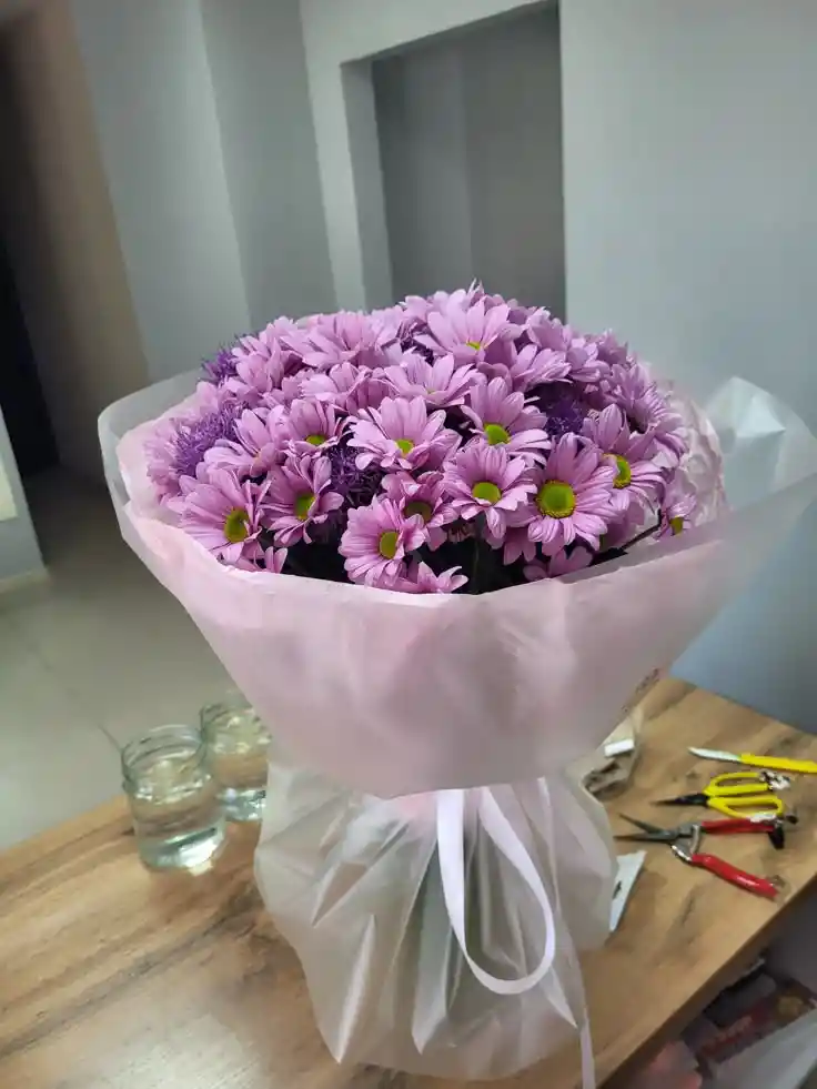 Bouquet De Margarita Morada